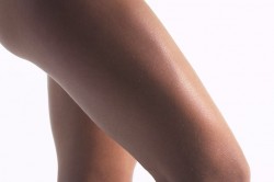 A woman's thigh